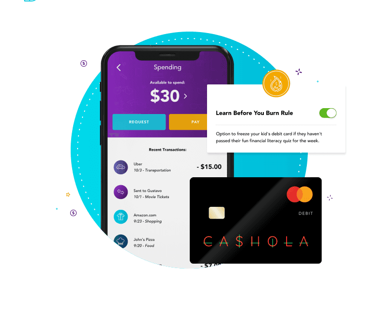 Goalsetter: debit card